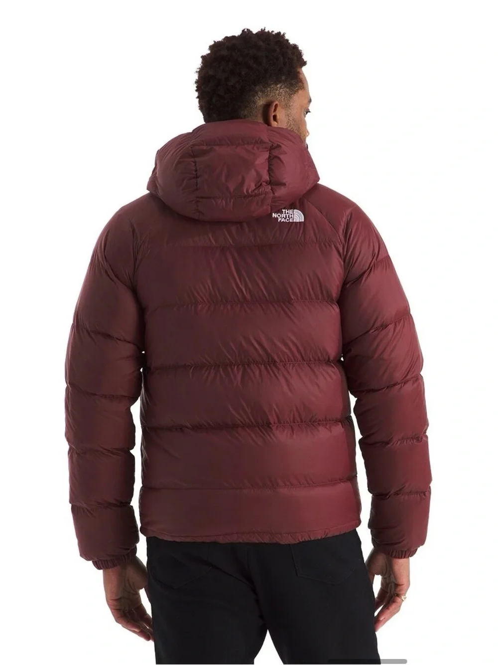 The North Face Men’s Burgundy Hydralite Hooded Puffer Jacket